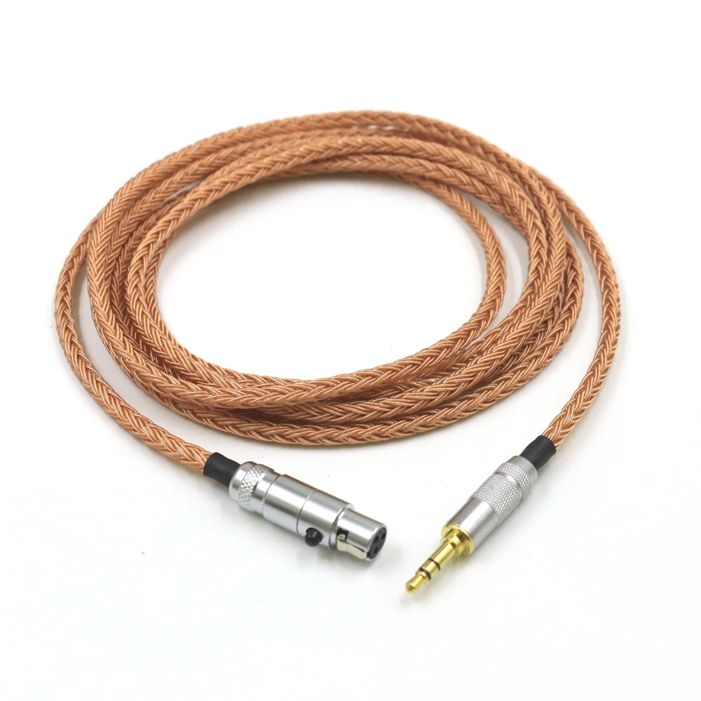 16 rdzeń miedziany 2.5mm 4.4mm XLR kabel do słuchawek dla AKG Q701 K702 K271 K272 K240 K141 K712 K181 K267 K712 słuchawki