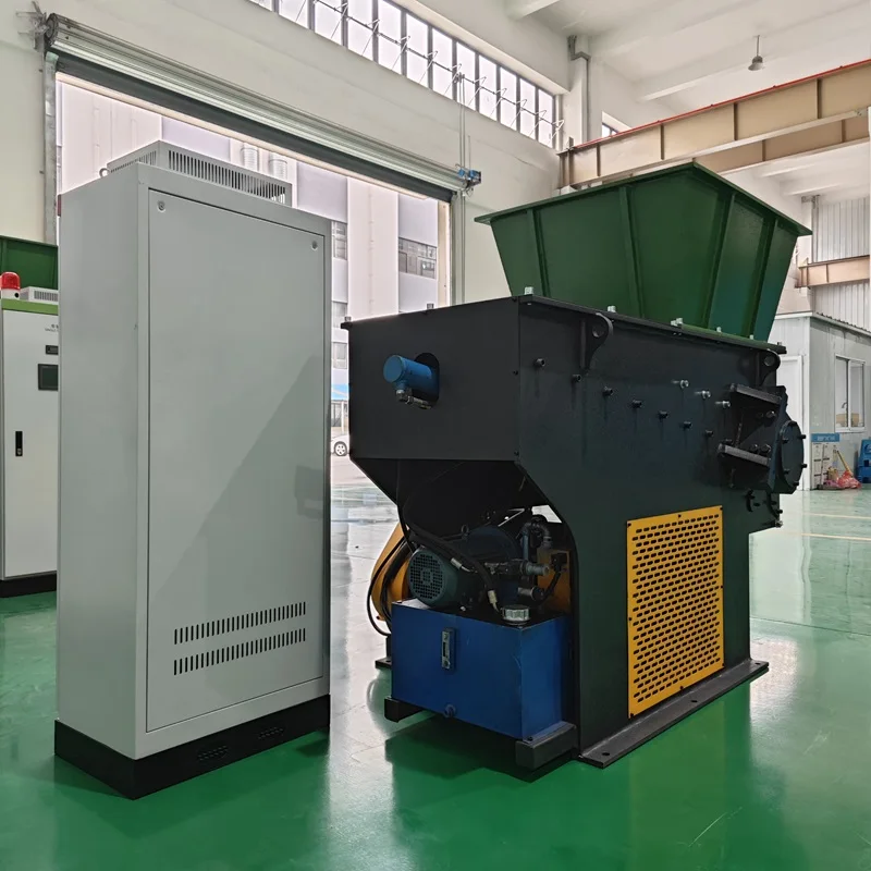 Frantoio automatico per dischi metallici in plastica dura per rifiuti elettronici di alta qualità con pompa e cambio componenti principali