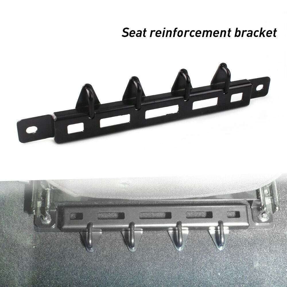 Racing Power Brace Seats Rail Plus Car Seats Reinforced Bracket Brace Slide Rail For Toyota 86 Subaru BRZ Black-N29R