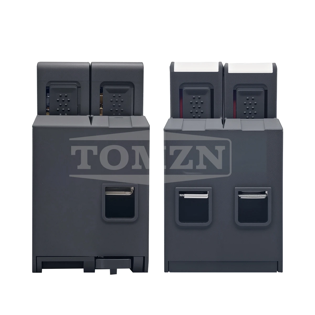 TOMZN N-PE Surge Protector SPD 1P+NPE & 3P+NPE Discharge Tube 20-50kA 230V/380V AC Pluggable T1+T2 1.5kV Flame-Retardant Housing