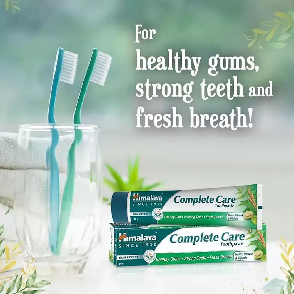80/150ml Himalaya Complete Care Herbal Toothpaste Prevent Mouth Odor and Ensure Long-Lasting Fresh Breath Gum Protection