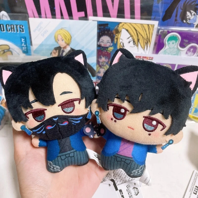 11cm Dostępne Od Ręki Oryginalne Bandai Hyakki Yagyo Sakamoto Days Little Kogoya Numi Śliczny Pluszowy Brelok Prezent na Święta Urodziny Zabawki