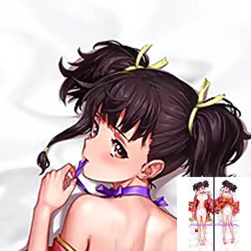 

Dakimakura Anime Pillow Cover Mumei Double Sided Print 2Way Cushion Cover Xmas Gifts