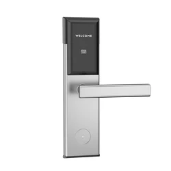 Electronic door hardware rfid hotel door locks with RF card reader