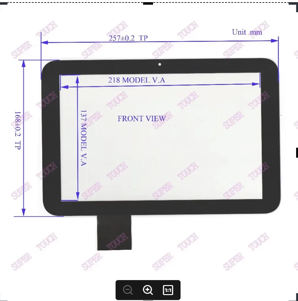 ZhiYuSun FT10104 FPC Navigation  for hanZpad welding  resistive touch screen  GPS navigation device compatible