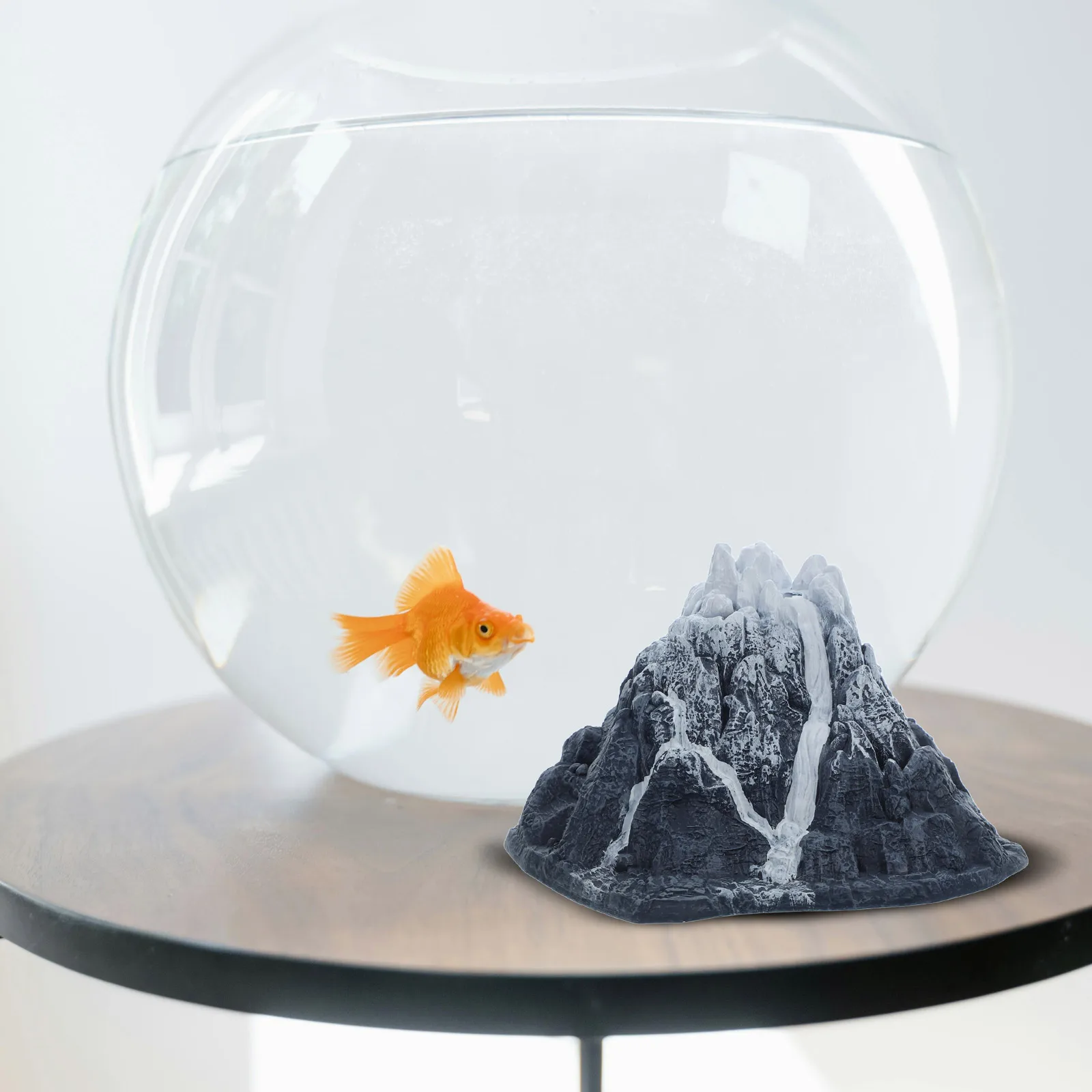 

Fish Tank Snow Mountain Ornament Mini Simulation Landscape Prop Aquarium Decorative Snow Mountain for Fish Tank Landscaping