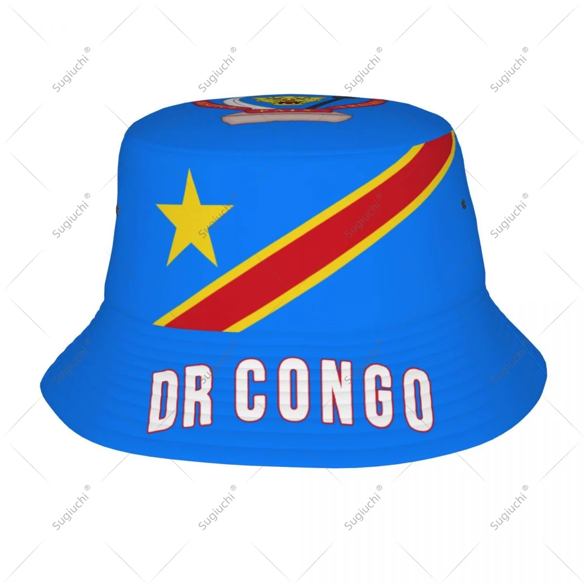 Bucket Hats Sun Shade Algeria Cape Verde Democratic Republic of Congo Cote d'Ivoire Egypt Ghana Morocco Senegal Tunisia Flag Hat
