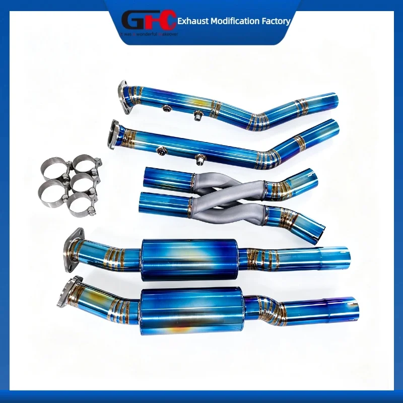 GFC Equal-length Mid Pipe for Lexus RCF GSF IS500 5.0L 2014-2025 High-Performance Titanium Alloy Auto Valve Exhaust Z Pipe