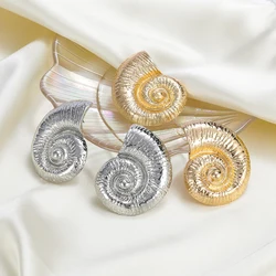 2024 Conch Earrings Metal Earring for Women Holiday Jewelry Wholesale Gift