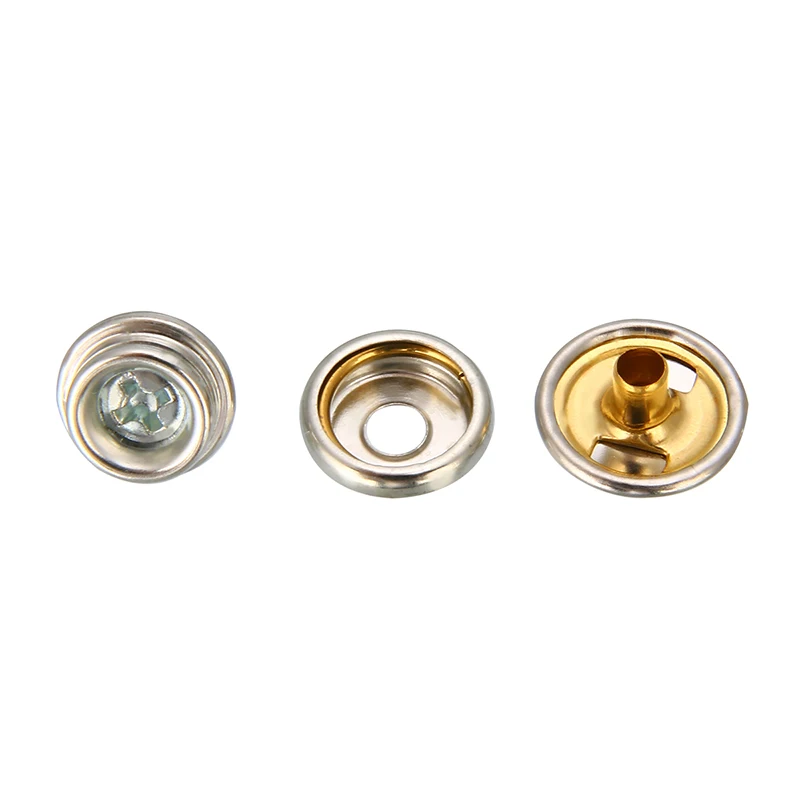 

Furnifure Cover Snap Canvas Fast Fixed Fabric Fastener Repair Kit Awning Rivet 152pcs Set Stainless Steel Useful