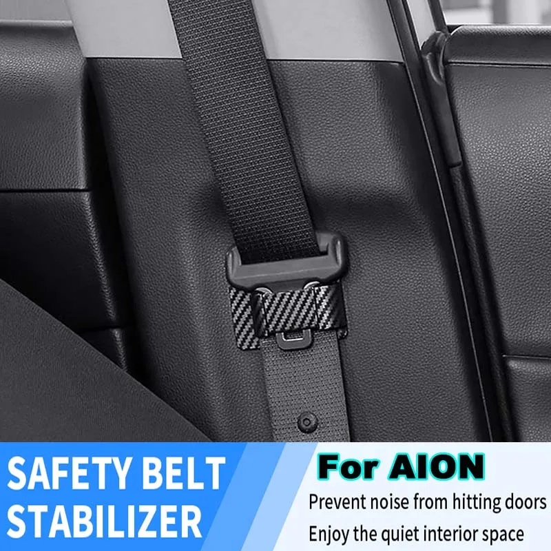 For AION RT S Fast Charging S Slow Charging Seat Belt Holder Stabilizer Fastener Style Car Interior Accessories