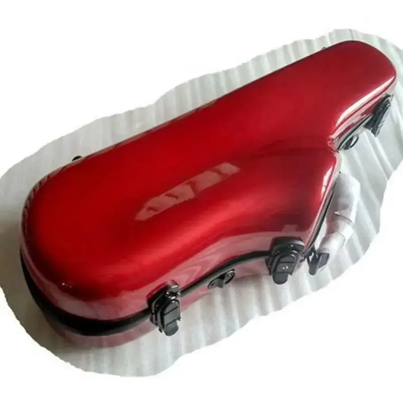 

1 футляр для электронного плоского альт-саксофона из стекловолокна легкий и приятный на плечо.