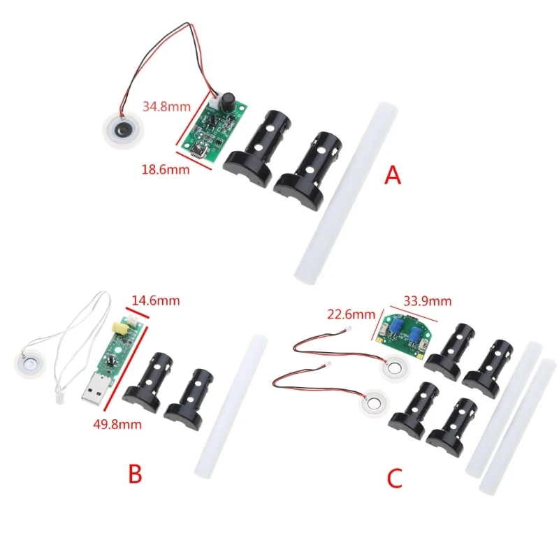 20MM 1.5-3W Ultrasone Maker Verstuiver Transducer Verstuiver Film Plaat Accessoires Luchtbevochtiger Rubberen Pakking Drop