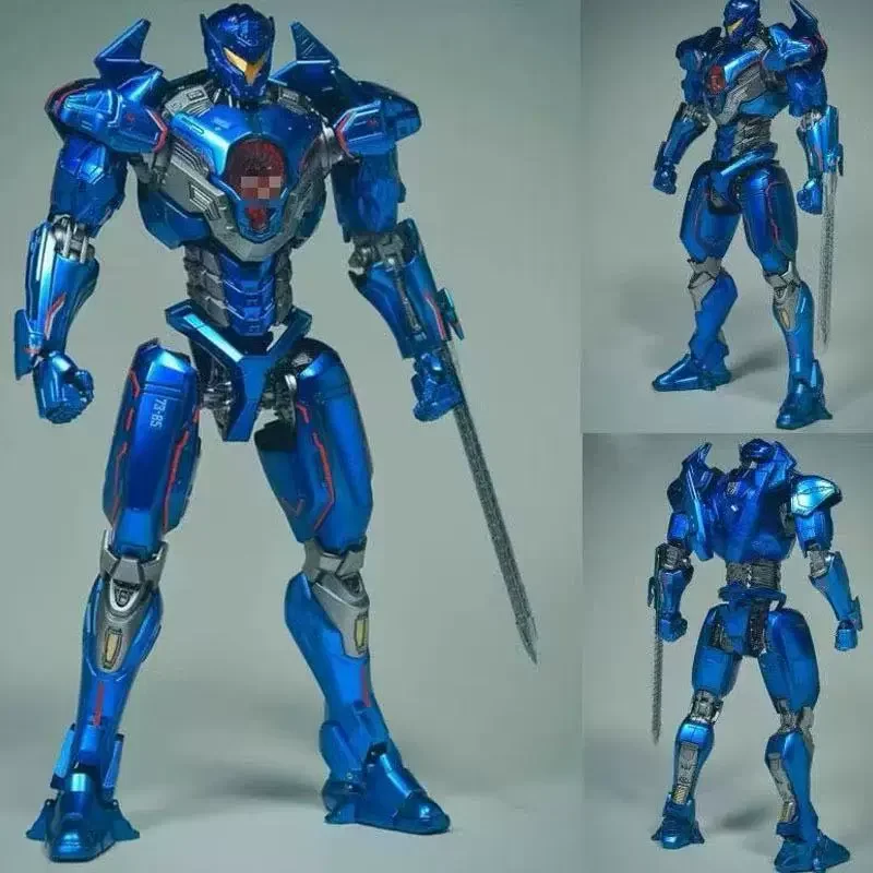 18cm Pacific Rim Mecha Action Figure Red Tramp Japanese Mecha Room Ornament Figura Model Toys 7 Inch Cool Birthday Present Gifts - view 5