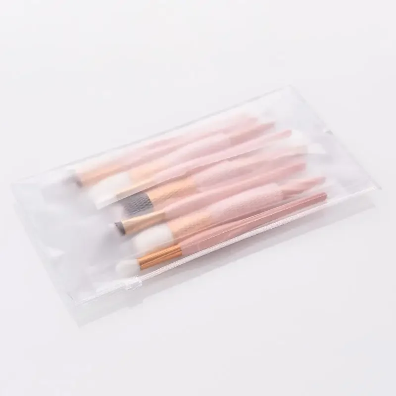 8 pçs pincéis de maquiagem conjunto fundação pó blush sombra de olho maquiagem cosméticos completo profissional compõem escova