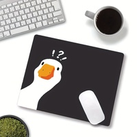 Fun Duck Mouse Pad Non-Slip Desk Mat for Office Mousepad Gaming Desk Interior Computer Desk Pad Mousepad Keyboard and Mouse Sets