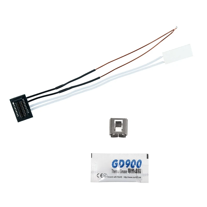 1Set Ceramic Heater Thermistor 24V 48W Upgrade Kit 300℃ High Temperature Sensor +1Pc Fixing Clip