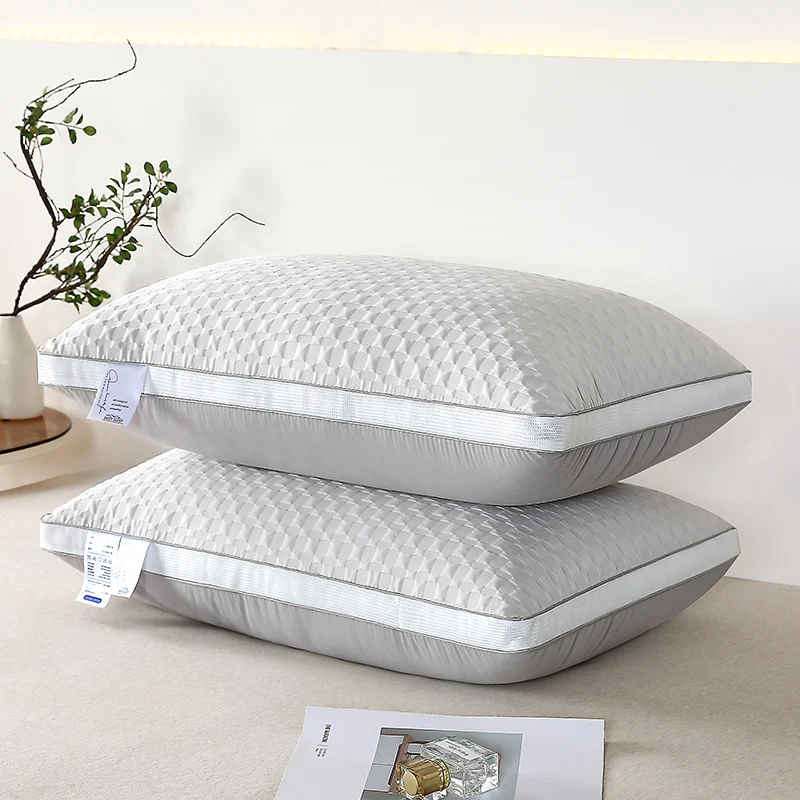 

Sleeping Pillow Core Men's Set Home Student Dormitory Pair of Polyester Fiber Rectangular Shaped Multi-Functional Single Person