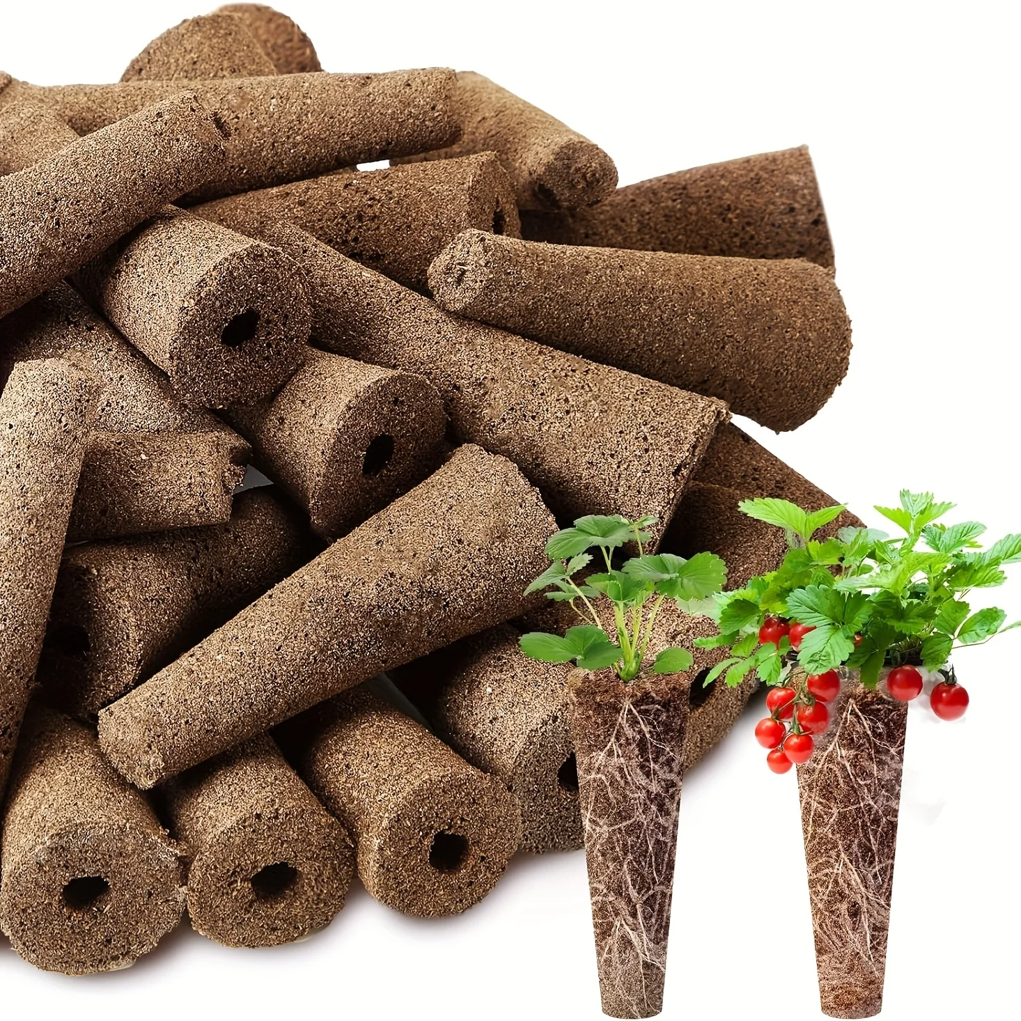 Seed Starter Sponge Pods, Root Growth Sponge, Hydroponic Pods Kit: Grow Anything - Hydroponic Indoor Garden System