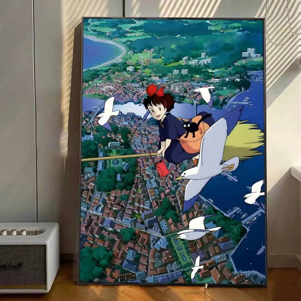 Cartoon Movie K-Kikis D-Delivery Service Posters HD Print Vintage Wall Art Decor for Home Study Room - view 6