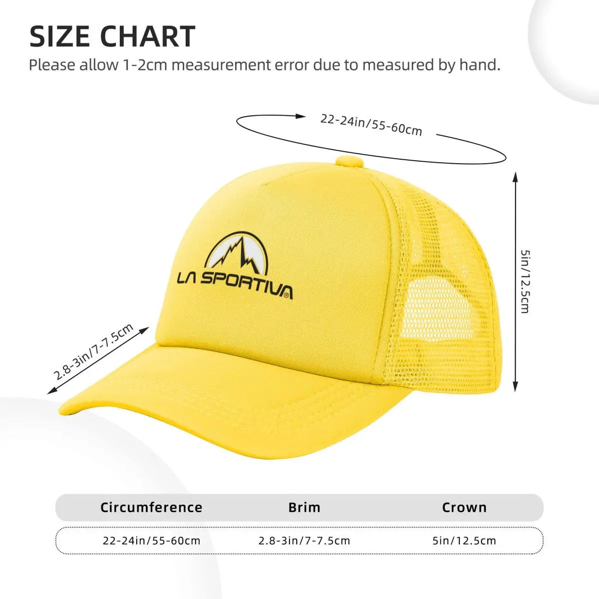 La Sportiva Merch Mesh Baseball Caps Snapback Fashion Baseball Hats Breathable Casual Casquette Outdoor For Men's And Women's