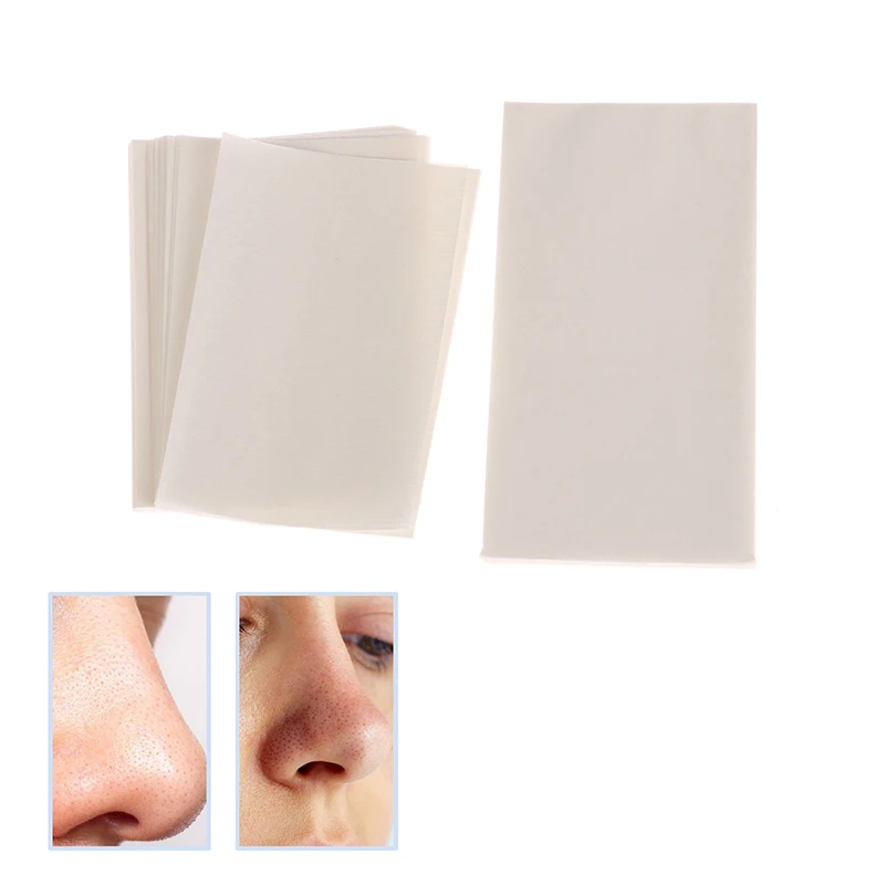 80/120 Pcs Blackhead Remover Papers Face Pores Strips Pad Stickers Skin Care Accessories Skin Tag Nose