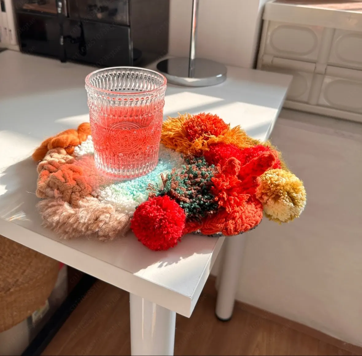 

Осенние цветные подставки, материал, посылка, сделай сам, новички, Zero Basic Ins, подарки, товары для дома, подставки ручной работы