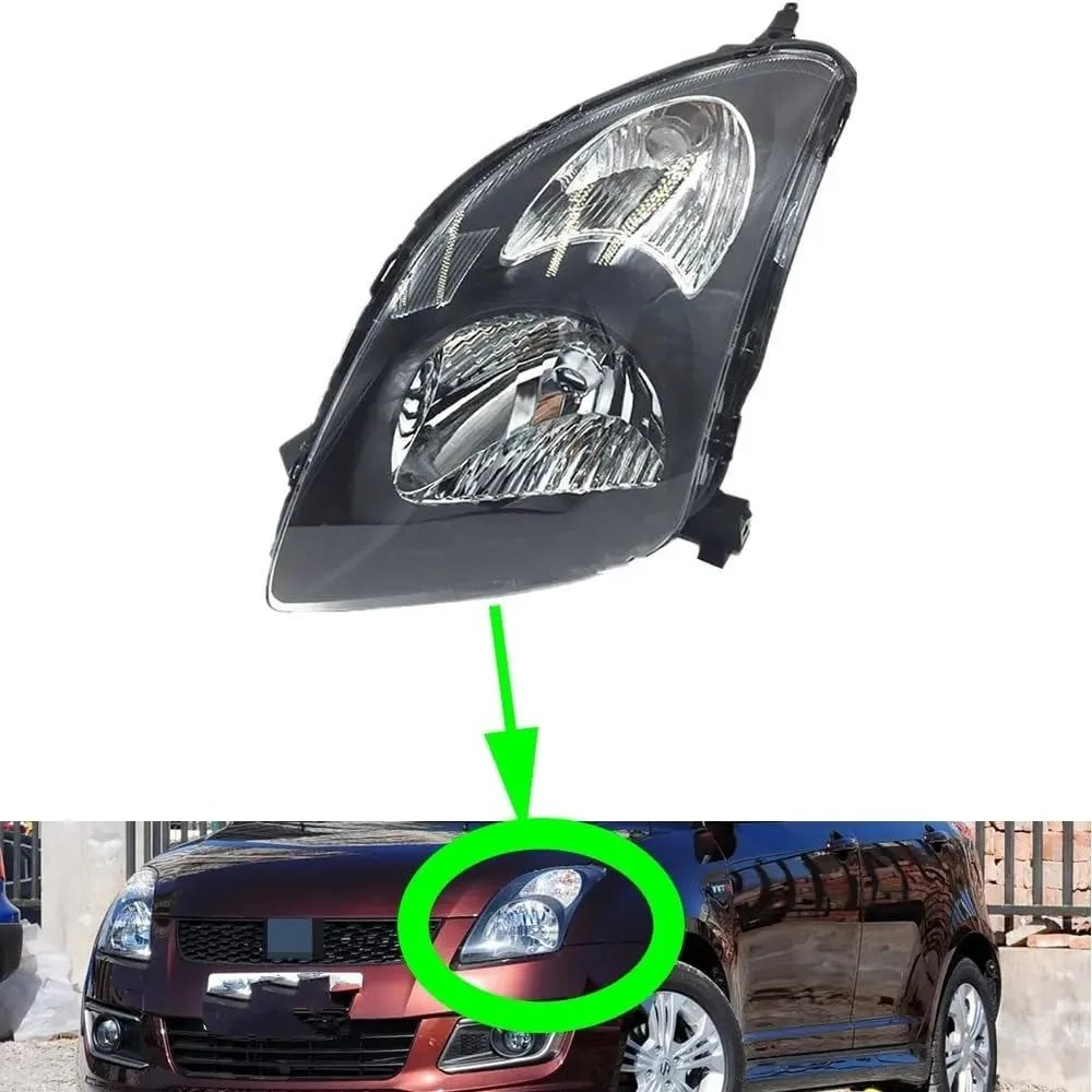 

For Suzuki Swift 2005-2013 Front Bumper Head Light Headlamp Driving Headlight Turn Signal Light