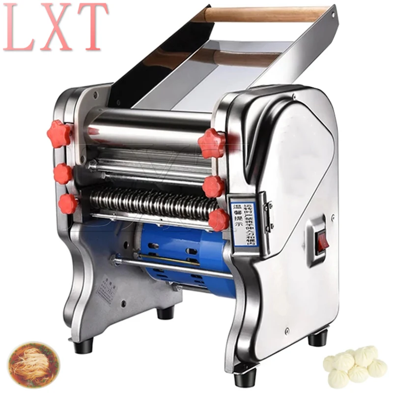 Electric Noodle Machine Pasta Noodle Maker Machine Commercial Household Stainless Steel Noodle Press Spaghetti Machine