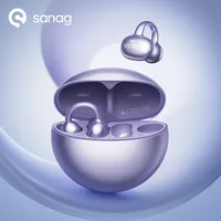 Sanag S6S Free Clip Open Ear Earphone 3D Sound Bluetooth Headphones OWS Sport Wireless Headset Choice Flash-sale Gift Earbuds
