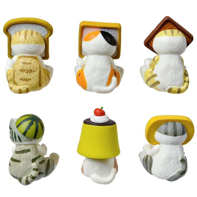 Mofusand Hai Katze Blind Box Obst Tier Niedliche Minifiguren Anime Ornamente Puppen Fans Kinderspielzeug Modell Weihnachten Geburtstagsgeschenke – Detail 12