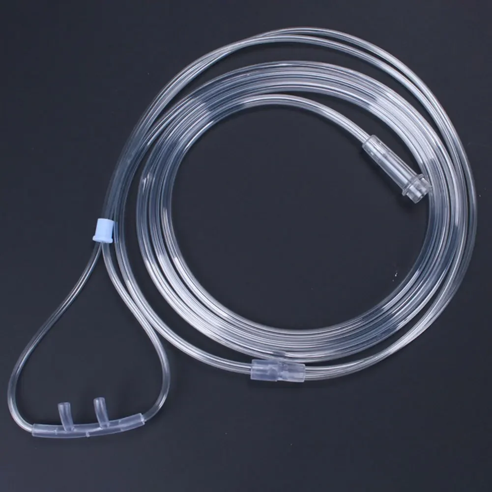 2M Nasal Cannula Tubing Tube Crush Resistant Flow High Connector Oxyge Tubes Nose Adults Disposable The Touch Concentrator