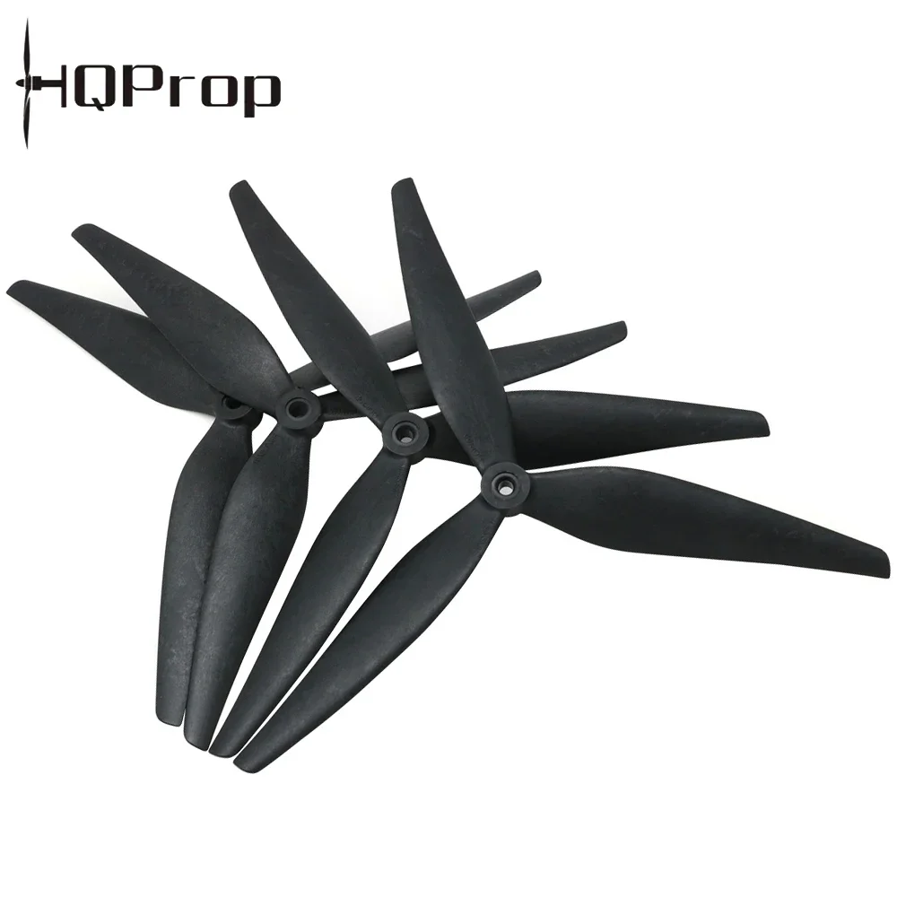 

2 пары/лот HQProp 9050 9X5X3/1050 10X5X3/1050 10X5,5X3 9 дюймов 10 дюймов 3-лопастной углеродный армированный нейлоновый пропеллер CW CCW для деталей RC