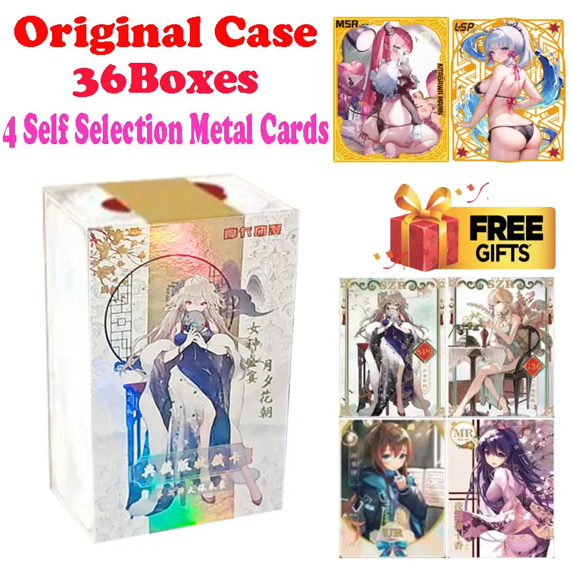 Wholesale Special Offer Goddess Feast 2 Bullet Collection Card Goddess Story Waifu Global Trading ACG TCG Doujin Hobbies Gift