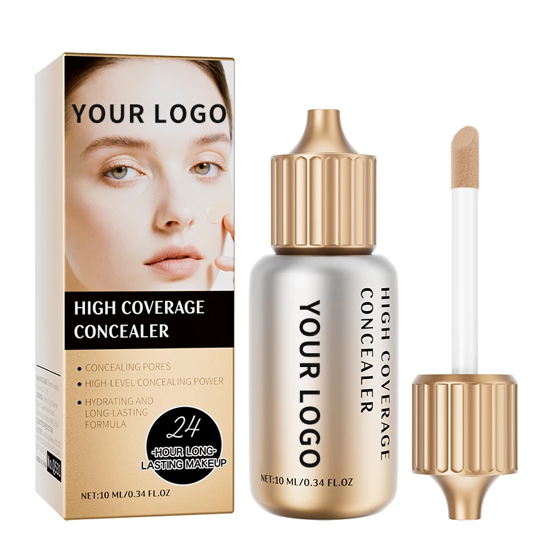 5 Colors Silky Concealer Concealer Cover Acne Marks Spots Dark Eye Circles Face Brightening Skin Whitening Concealer