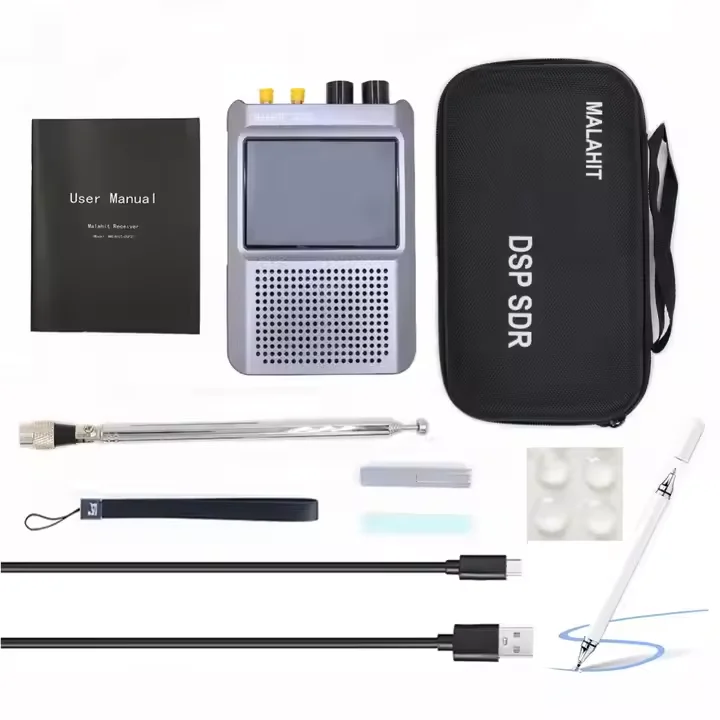 Malahit DSP2 SDR รับวิทยุ 10 kHz-380 MHz คลื่นสั้น 5000 mAh 3.5 Touch รับหน้าจอ DDC DUC ทั้งหมดโหมด