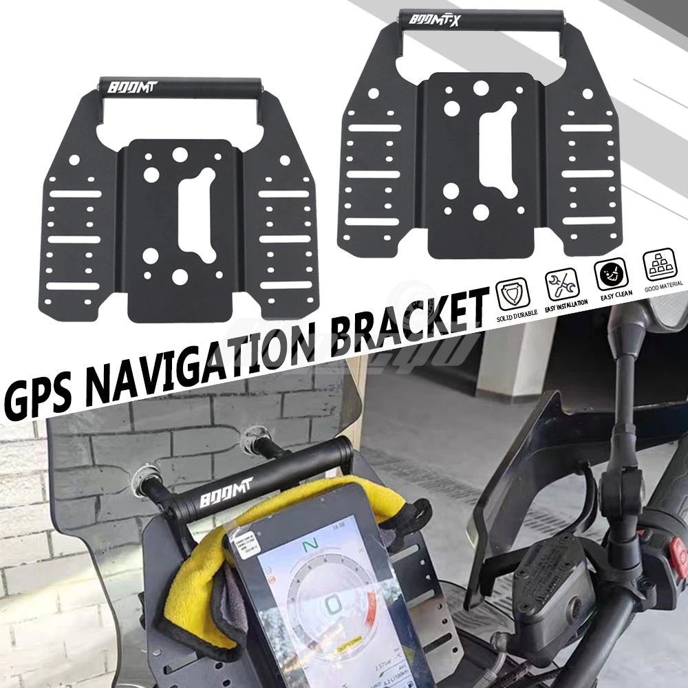Motorcycle Phone Stand Holder GPS Navigation Bracket Plate Extension Bar For Cfmoto MTX 800 MT MT-X 800MT 800MTX MT800 2021-2026