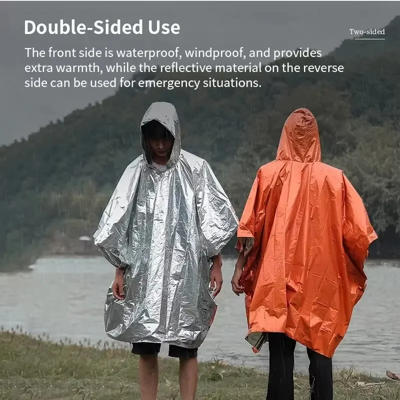 Emergency Raincoat Poncho Hood - Emergency Poncho Rain recension och pris