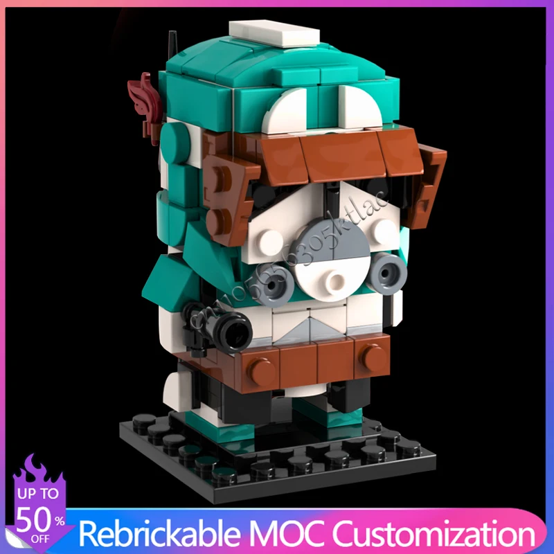 

NEW 177 PCS Customize Modular Republic Captain Tukk Tukk Tales MOC Block Model Diy Educational Surprise Toys Kid Christmas Gift