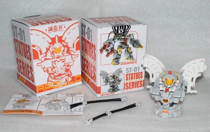 ชุดประกอบโมเดลหุ่นยนต์แปลงร่าง New Transformation Toy Master Made Statues Series ST-01 พร้อมจำหน่ายแล้ว