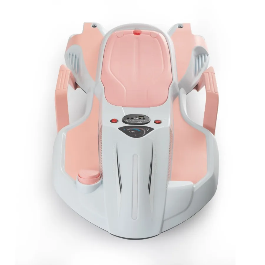 Carro de Corrida Elétrico com Música e Luzes Rosa