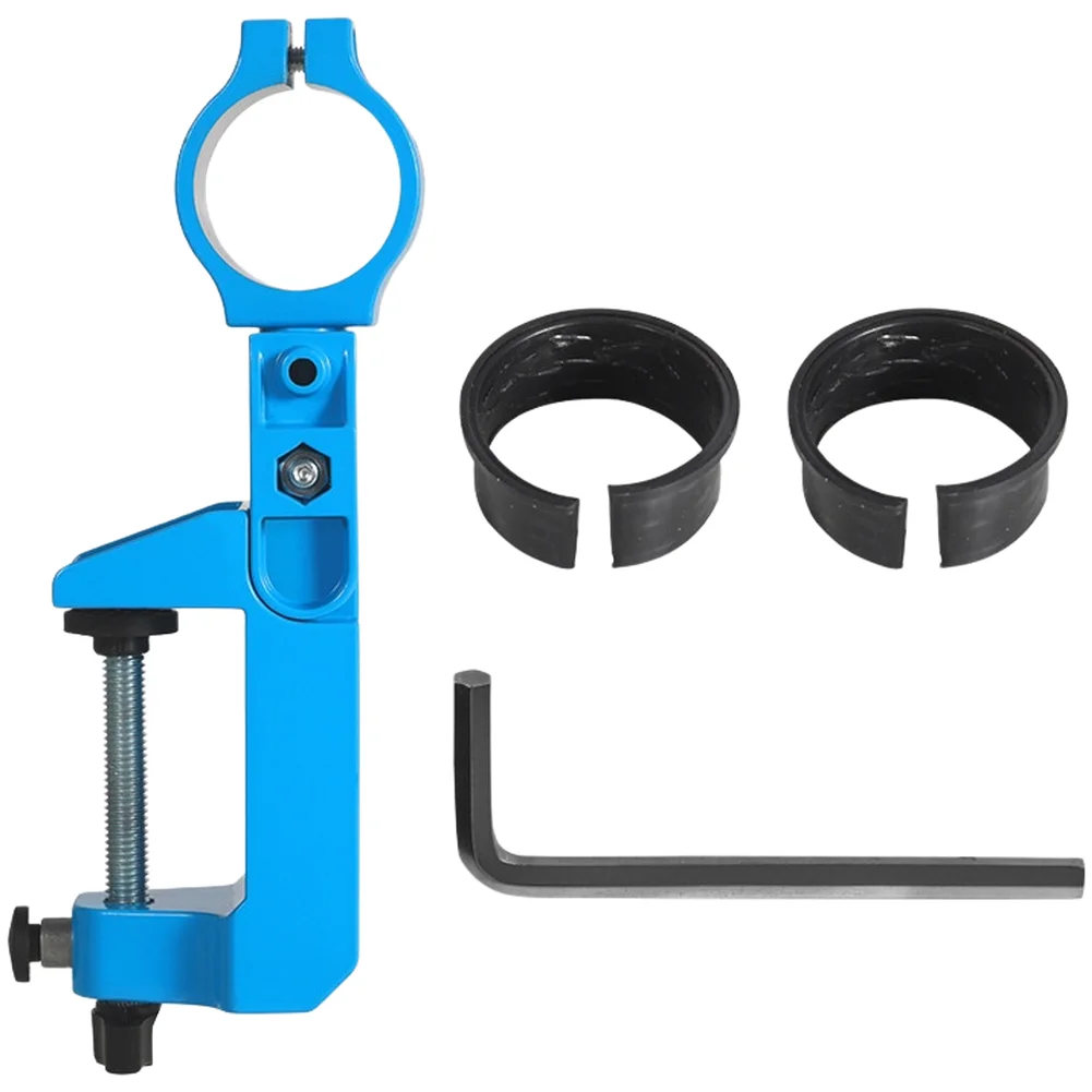 360 Degree Rotating Drill Bracket Aluminum Fixed Stand For Electric Grinder With For Drilling Power Tool Hand Tool Electric