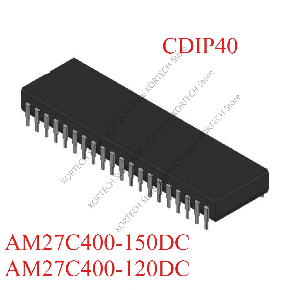1PCS AM27C400-150DC AM27C400-120DC AM27C400 27C400 CDIP40 Memory chip