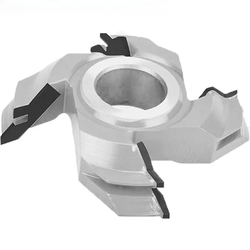 End Mill Diamond 45 Degree Tenon Cutter, Solid Joint Cutter 45 Degree Lock Miter Router Bit