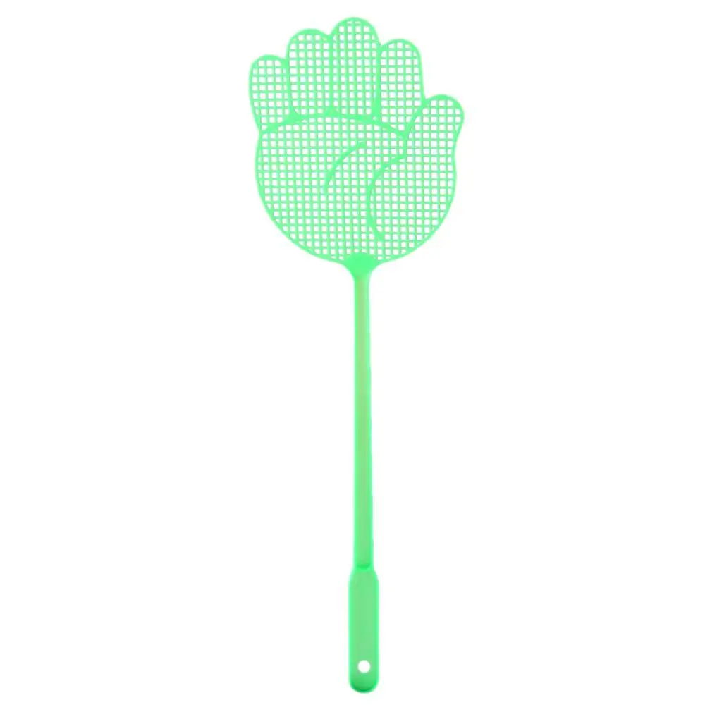 Palm Shaped Flyswatter Plastic Fly Swatters Mosquito Pest Control Insect Killer Household Kitchen Accessories Random Color