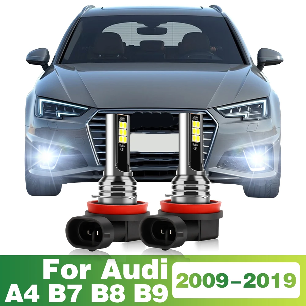 

Car Fog Light CSP 3030 Led Bulb Auto Front Fog Lamp For AUDI A4 B7 B8 B9 2009 -2019 2010 2011 2012 2013 2014 2015 2016 2017 2018