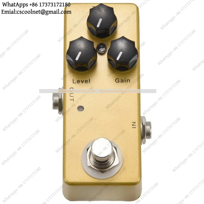JS01 Plexi-m Electric Guitar Distortion Effect Pedal True Bypass Full Metal Shell