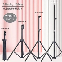 Universal Tripod Stand,Stretchable Aluminum Alloy Bracket 110cm/160cm/190cm Tripod for Projector Camera Light live broadcast