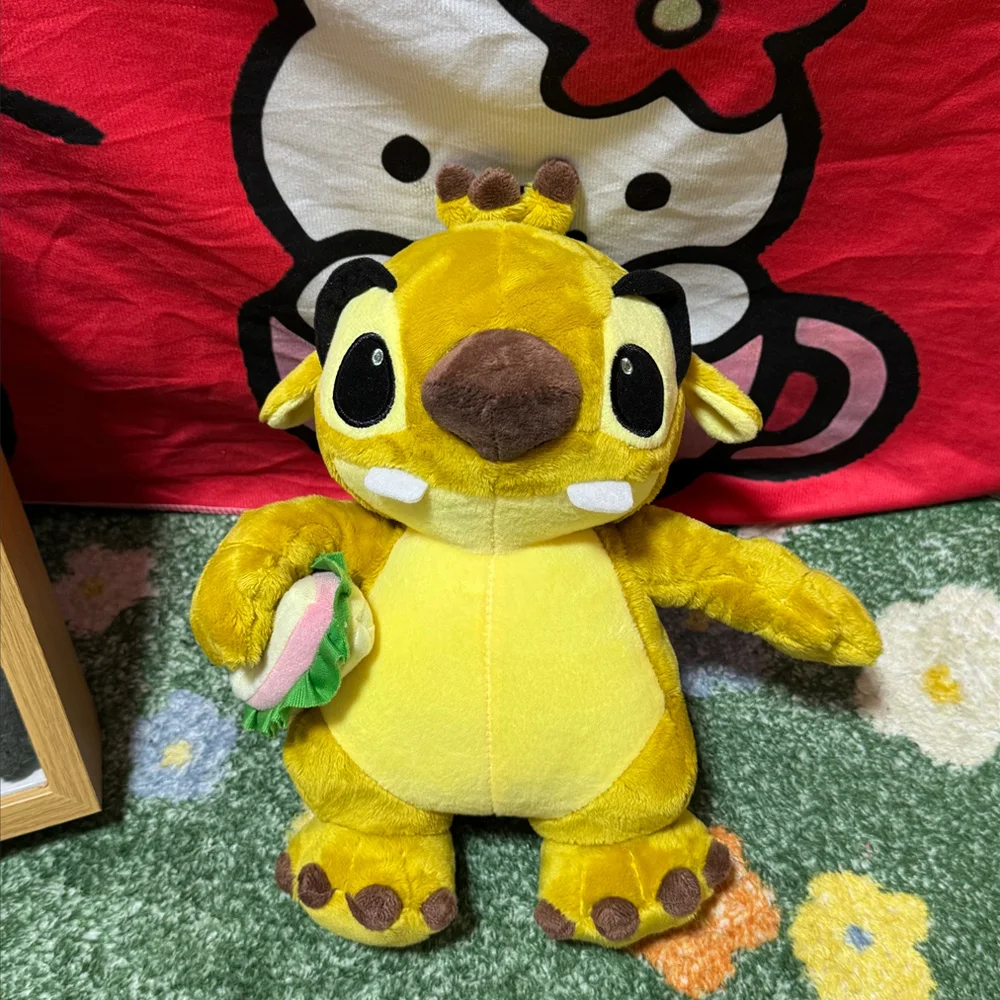 ديزني ليلو وستيتش ريوبين ألعاب من القطيفة الدمى تجربة لطيف 625 ساندويتش مكدس ريبين محشوة ألعاب من القطيفة دمى الاطفال هدية