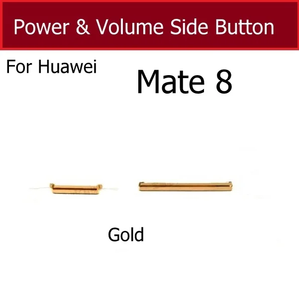 On Off Power Volume Side Button For Huawei Mate 8 Power Volume Control Side Switch Key Repair Parts